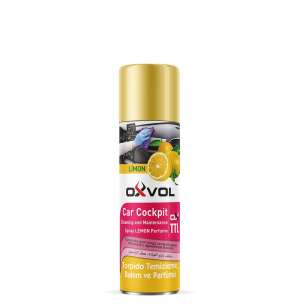 OXVOL Средство для ухода за приборной панелью с ароматом лимона / 220 ml