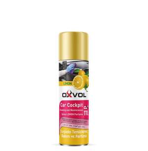 OXVOL Средство для ухода за приборной панелью с ароматом лимона / 220 ml