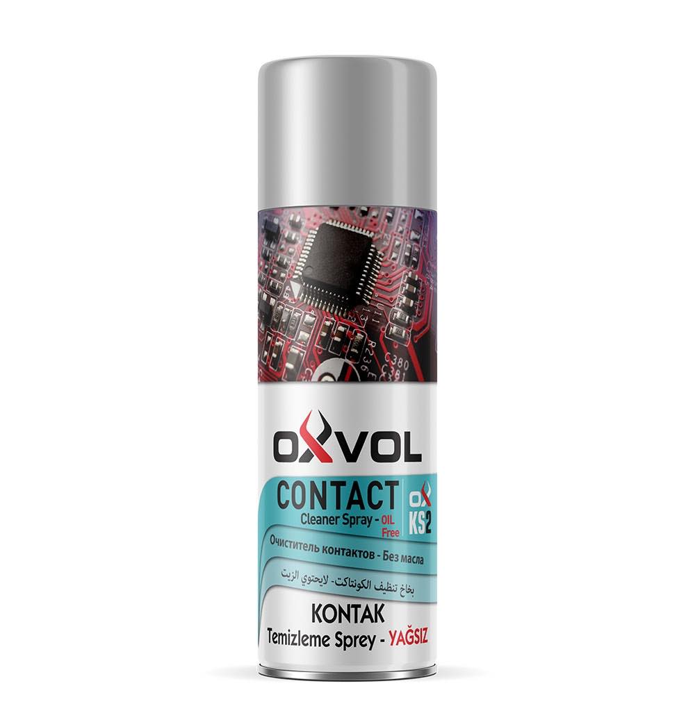 OXVOL بخاخ تنظيف الكونتاكت- لايحتوي الزيت